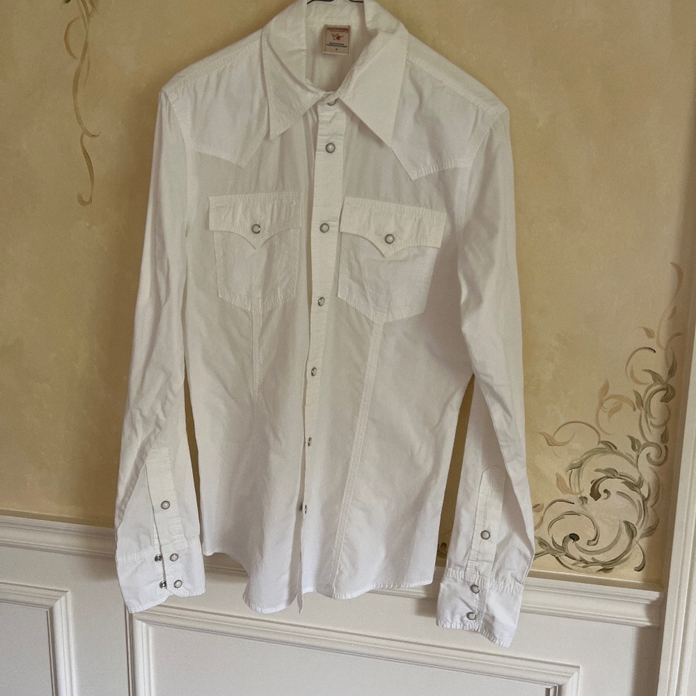 White western mens shirt